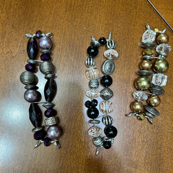 Geneva and Narmi watch faces with beaded bands - Picture 6 of 16